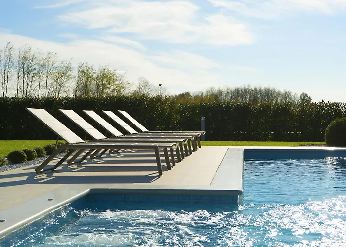 Villa Silvia For 10 People With Infinity Pool And Large Playground